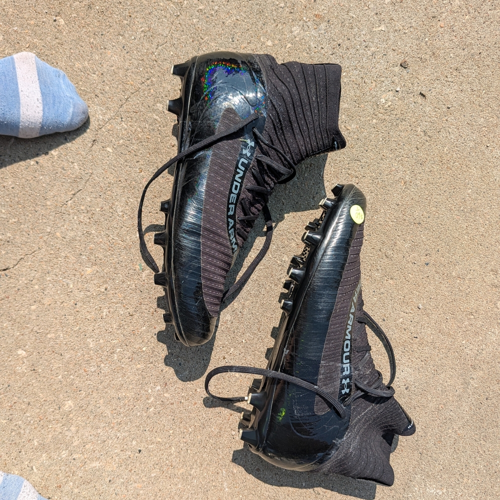 Under Armour Black Soccer Cleats